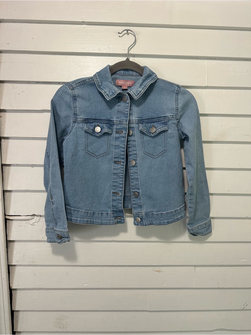 BCBG Light Blue Denim Jacket for Kids size small